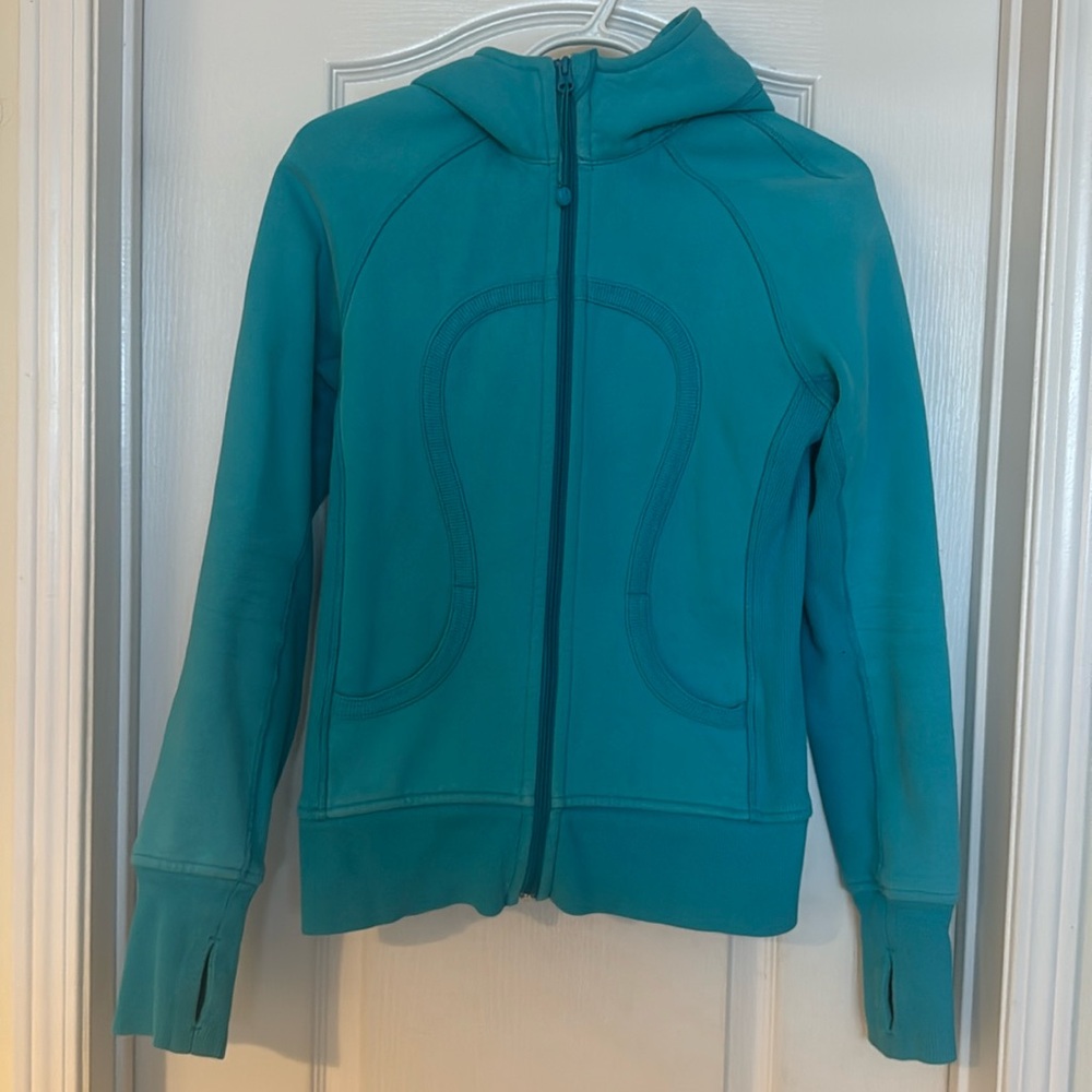 LULULEMON SCRUBA HOODIE - aqua